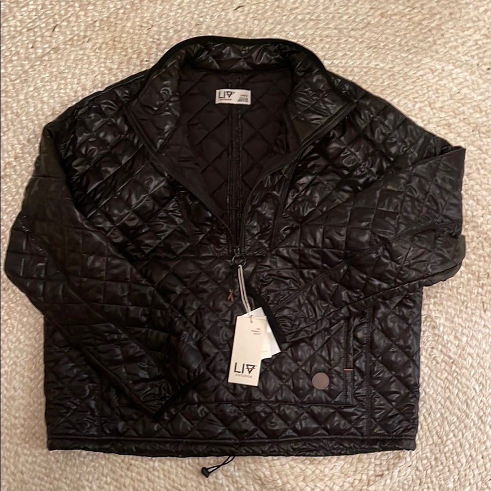 Black Quilted Jacket